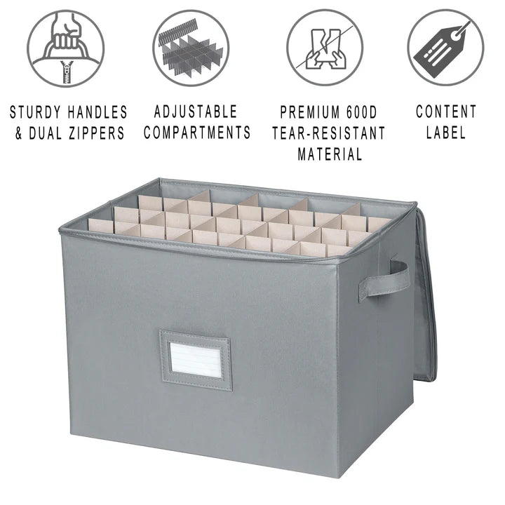 Storage Box For 80 Christmas Ornaments
