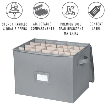 Storage Box For 80 Christmas Ornaments