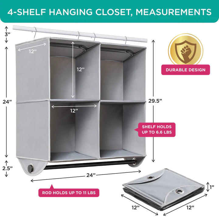 Hanging Wardrobe Organizer