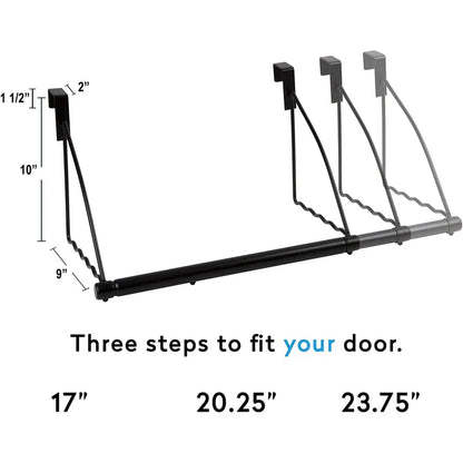Over Door Clothes Hanging Rod