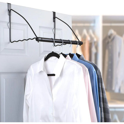 Over Door Clothes Hanging Rod