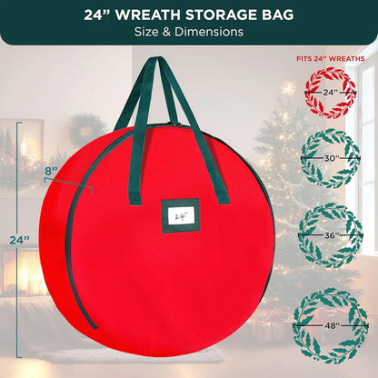 Premium Wreath Storage Bag