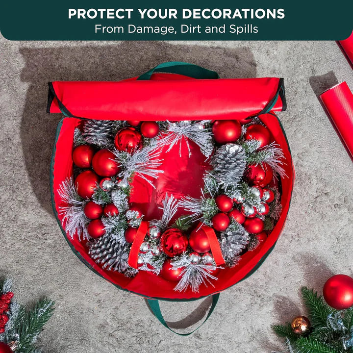 Premium Wreath Storage Bag
