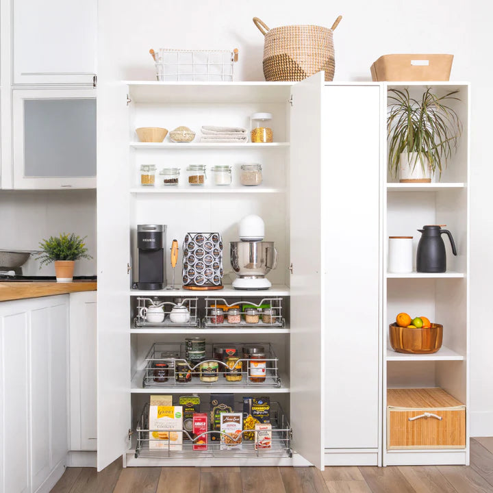 Pull Out Cabinet Storage Basket