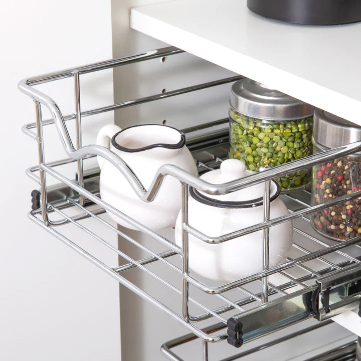 Pull Out Cabinet Storage Basket