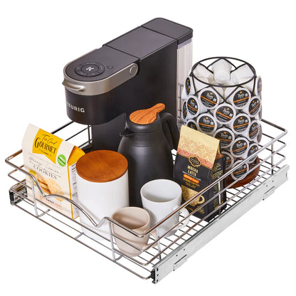 Pull Out Cabinet Storage Basket