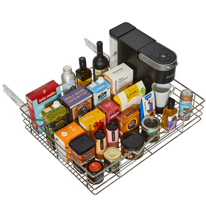 Pull Out Cabinet Storage Basket