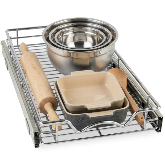 Pull Out Kitchen Utensil Storage Drawer