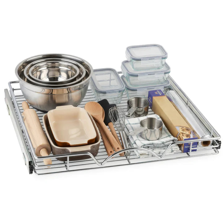Pull Out Kitchen Utensil Storage Drawer