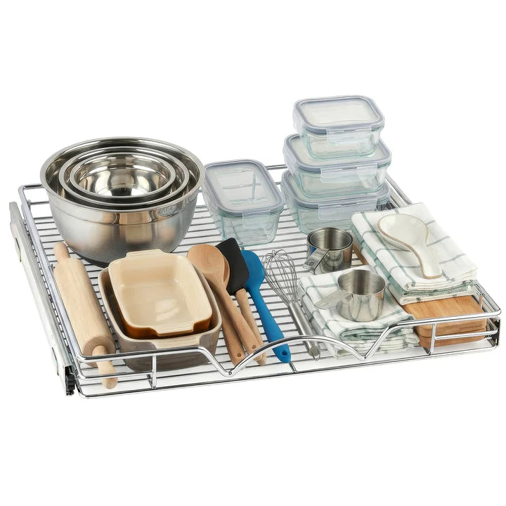 Pull Out Kitchen Utensil Storage Drawer