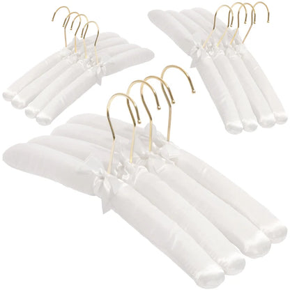 Set of 12 Padded Satin Hangers