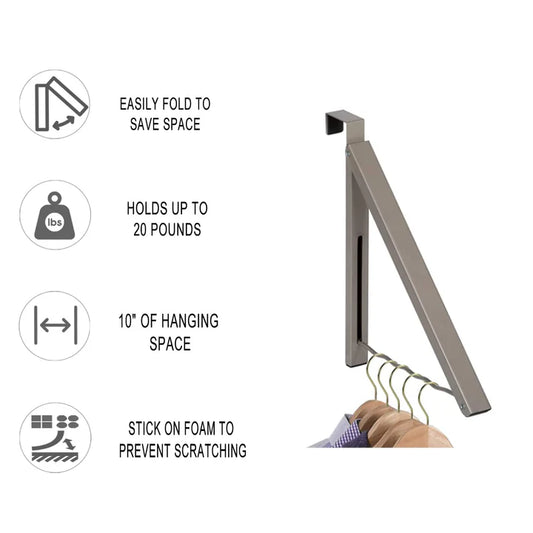 Telescopic Door Hook Organizer