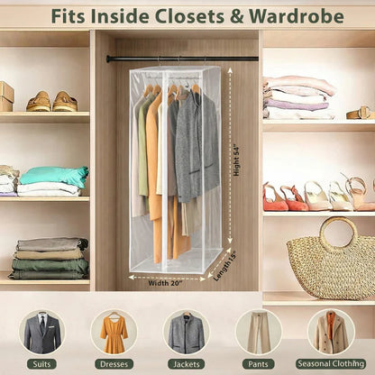 Transparent Wardrobe Storage Bag
