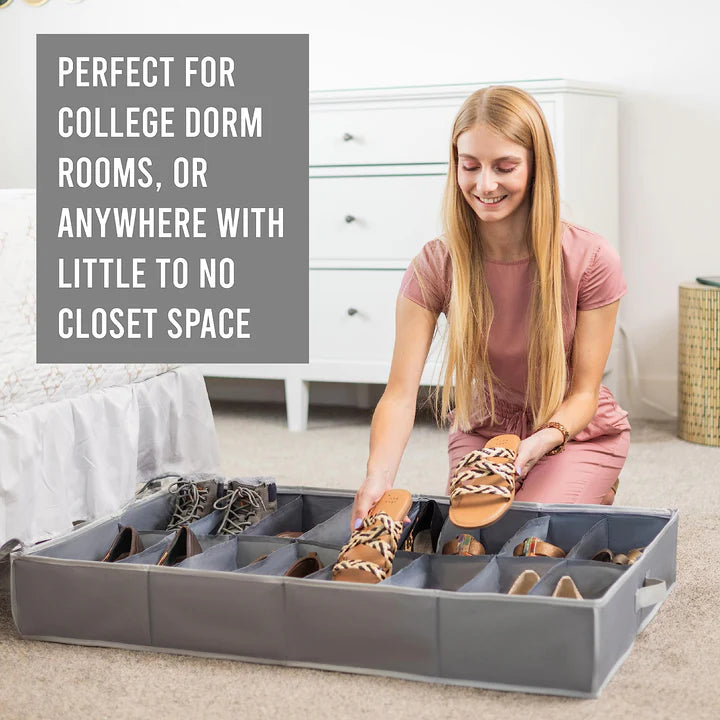 Under Bed Shoe Storage Rack